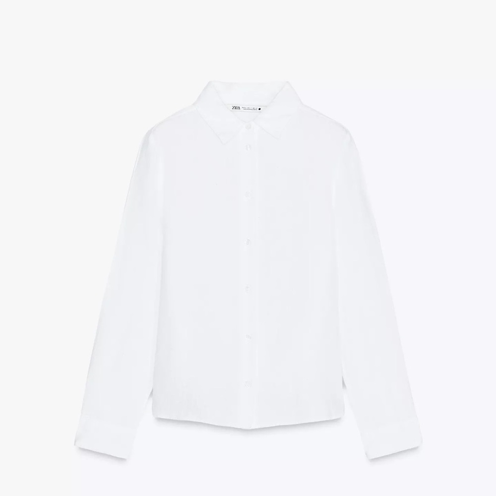 100% linen shirt